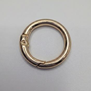 Federclips ca. 25 mm Gold