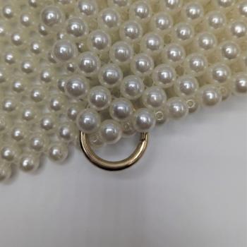 Preview: Federclips ca. 25 mm Gold