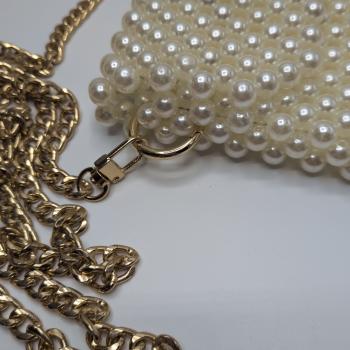 Federclips ca. 25 mm Gold